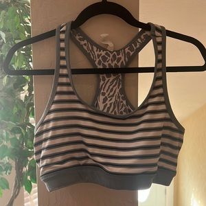 2 sports bras size XL jockey and She-fit zip front sports bras